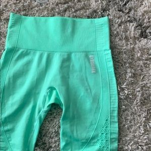 Gymshark energy seamless mint leggings.